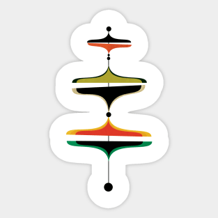 Mid Century Modern 27 Sticker